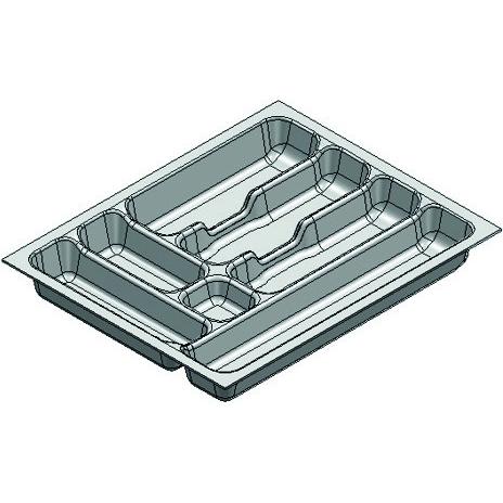 Agoform Besteckeinsätze Standard, Besteckkasten, Grau