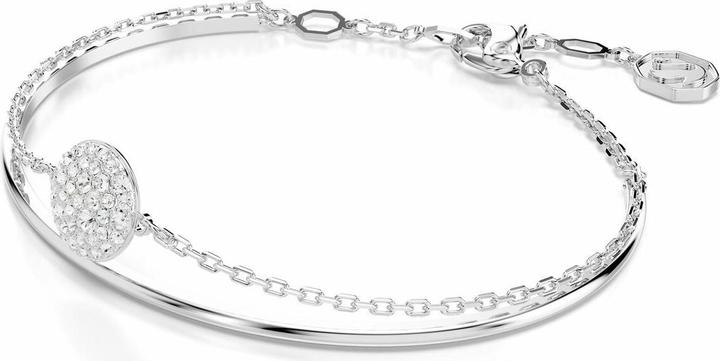 Actual product image Swarovski Meteora Bangle White (17 cm, Swarovski Metal)