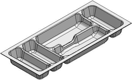 Agoform Cutlery inserts standard