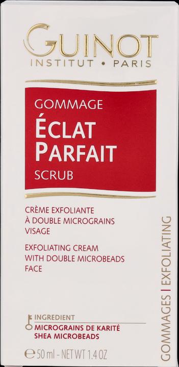 Actual product image Guinot Gommage Eclat Parfait Perfect Radiance Exfoliating Face Cream 50ml (Cleaning cloths, 50 ml)