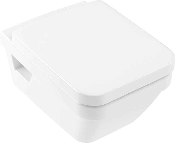Actual product image Villeroy & Boch Wall-hung WC set Architectura deep bowl open splash rim white with coating 5685HRR1