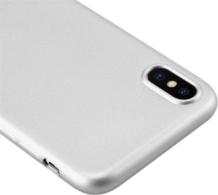 Produktbild Cadorabo TPU Matt Metallic Cover (Apple iPhone X)
