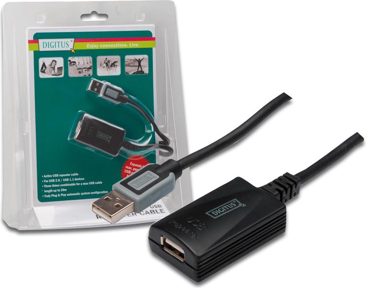 Produktbild Digitus USB Repeater Cable DA-70130-3 (5 m, USB 2.0)