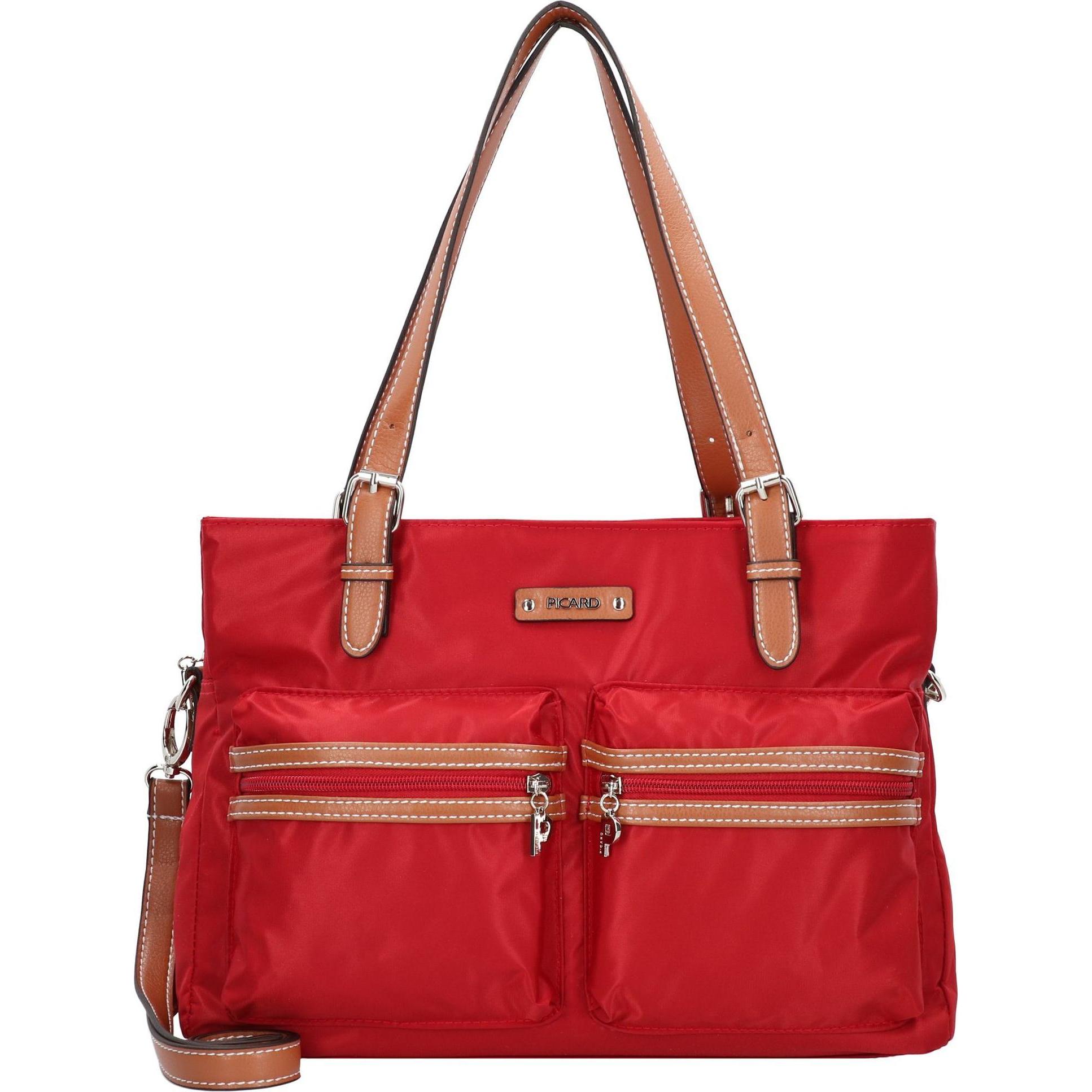 Picard, Tasche, Shopper Sonja, Rot, (13 l)
