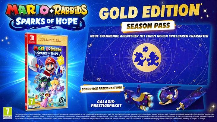 Image du produit Ubisoft Mario + The Lapins Crétins : Sparks of Hope - Édition Gold (Switch, DE)
