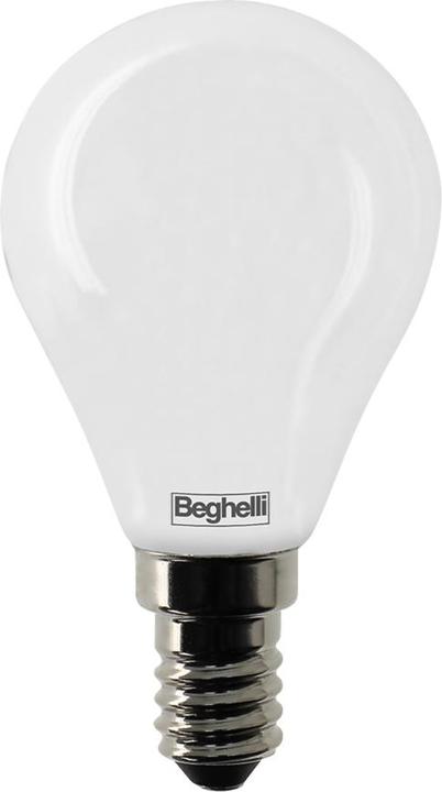 Beghelli All-Glass Energy-saving Bulb Warm White 3000 K 4 W E14 E (E14, 470 lm, 1 x)