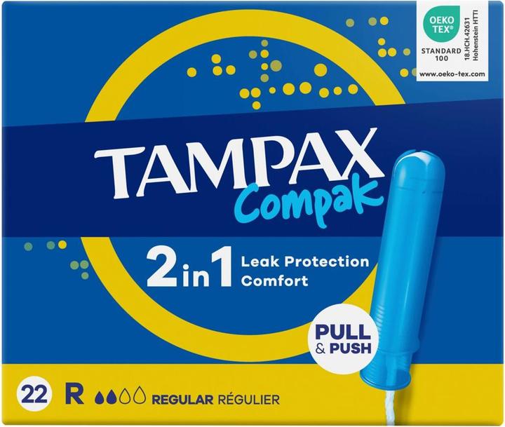 Produktbild Tampax Compak (22x, Normal)