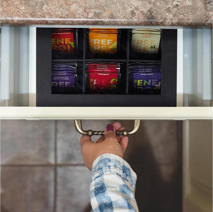 Actual product image Relaxdays Tea Organiser