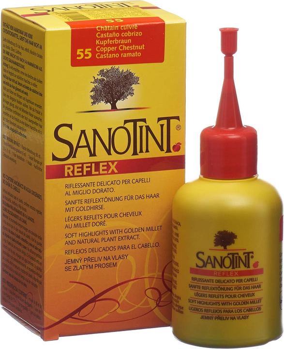 Image du produit Sanotint Coloration des cheveux 55 brun cuivré (Brun cuivré)
