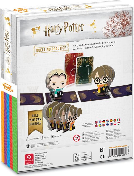 Produktbild ASS Altenburg 22584068 - Harry Potter Duelling Practice, Kartenspiel, für 2 Spieler, ab 5 Jahren (Tschechisch)