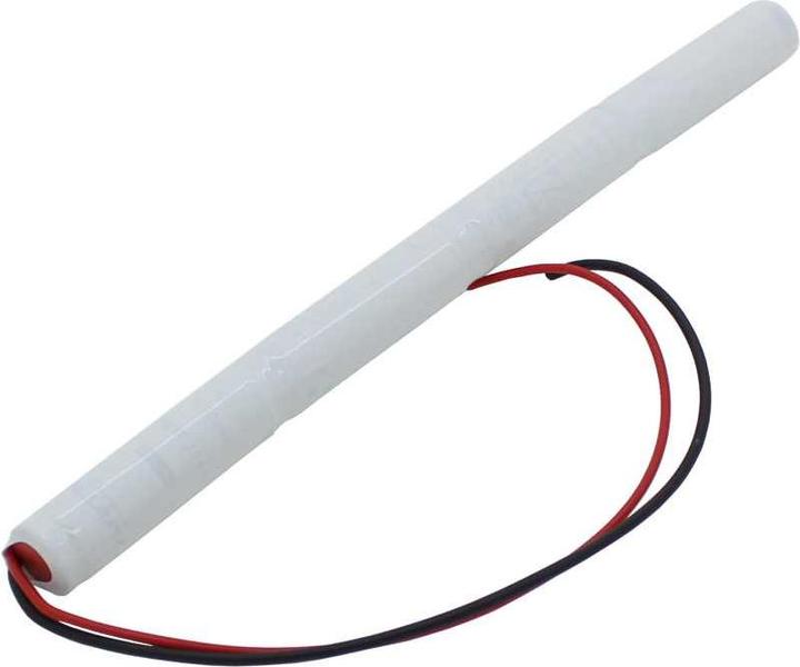 Actual product image XCell Notleuchtenakku NiMH 4,8V 1100mAh L1x4 Mignon AA mit 200mm Kabel einseitig ersetzt Saft (AA)