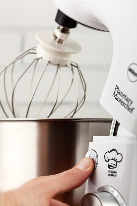 Produktbild Eldom Wrk1200 Planet Stand Mixer 800w White (800 W, 5 l)