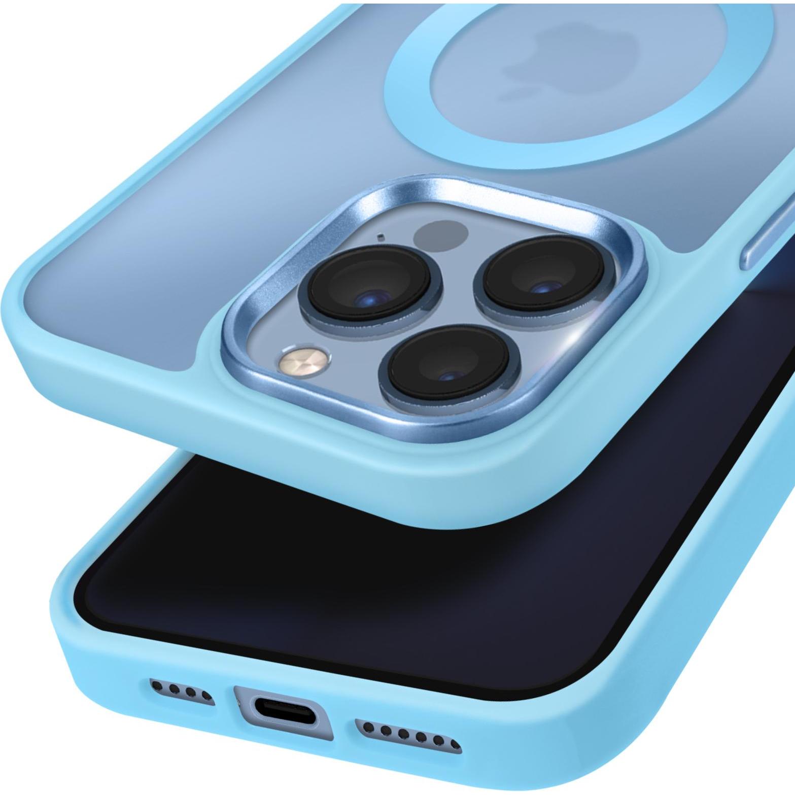 Thumbnail - Avizar Frost Color Case (Apple iPhone 13 Pro), Smartphone Hülle, Blau