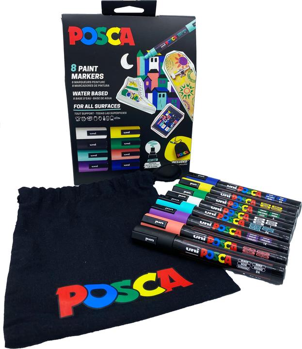 Produktbild Posca Filzstift (8x)