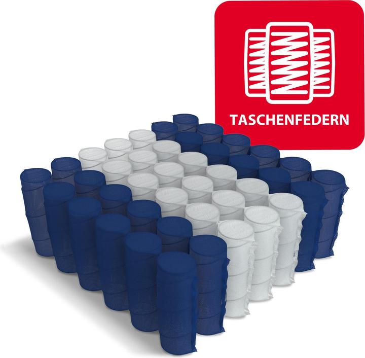 Actual product image Avetoe Matratze 160x200 VASTO MAX - 7 Zonen - Kokos - H3/H4 - 26cm (160 x 200 cm, Spring core)