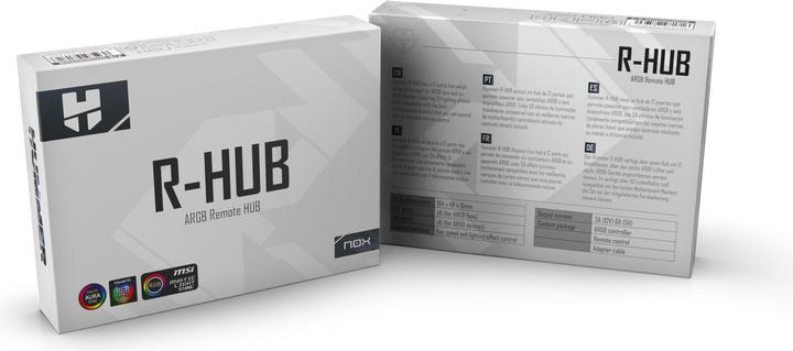 Produktbild Nox A-Rgb Controller Hummer R-Hub (6 Lüfter)