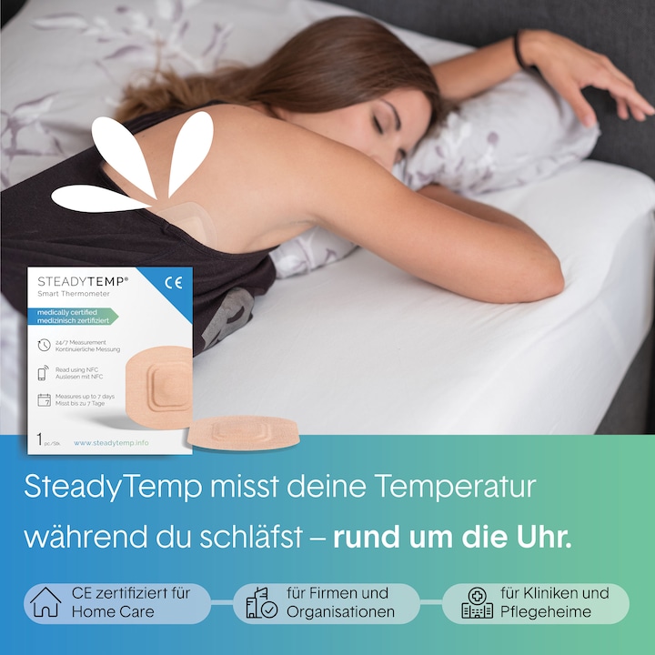 Produktbild Steadytemp Fieberthemometer (Berührungslos)
