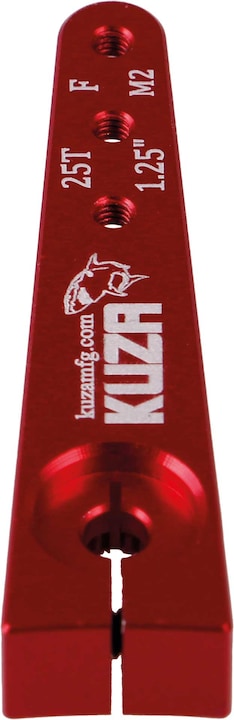 Produktbild Kuza Servohebel 1-Arm Futaba 25T 32/26/20mm 1.25" M2 Heavy Duty V2 Aluminium