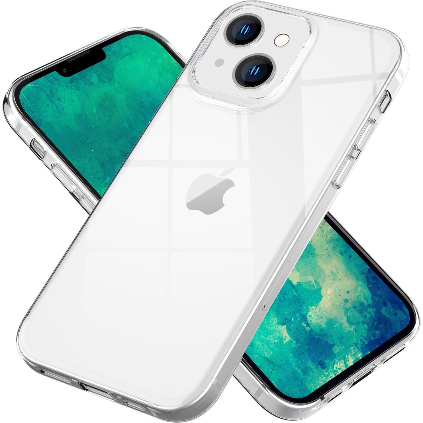 Thumbnail - Nalia Klare Transparente Silikon Hülle (Apple iPhone 14 Plus), Smartphone Hülle, Transparent