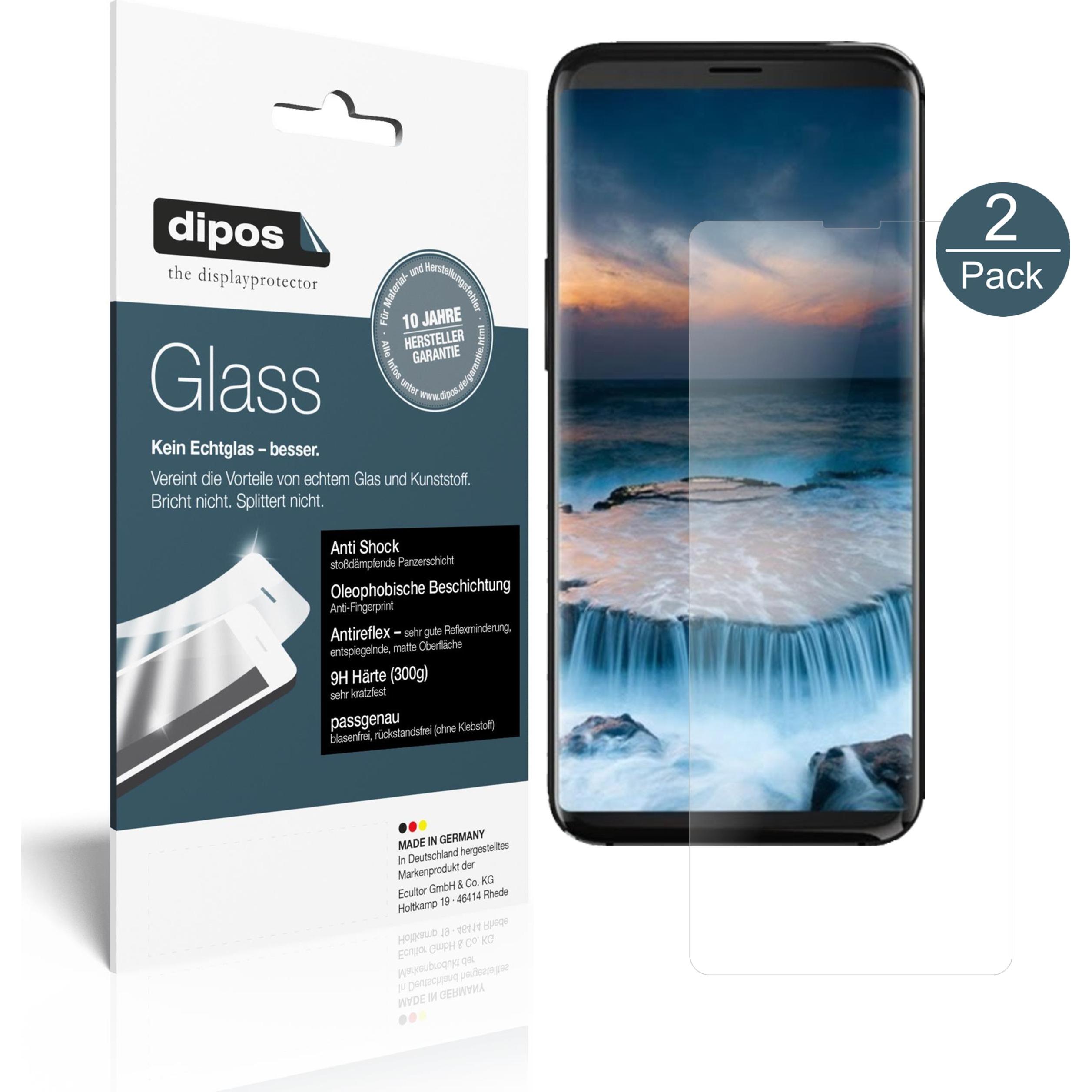 Dipos Displayschutz Anti-Shock (1 Stück, Uhans i8), Smartphone Schutzfolie, Transparent