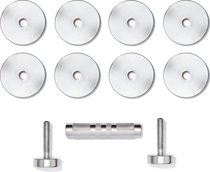 Actual product image adidas Adjustable Chrome Dumbell (1 x 1 kg - 5 kg)