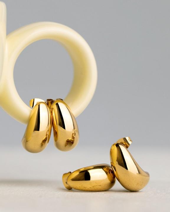 Produktbild Luamaya Huggie Studs (Edelstahl)