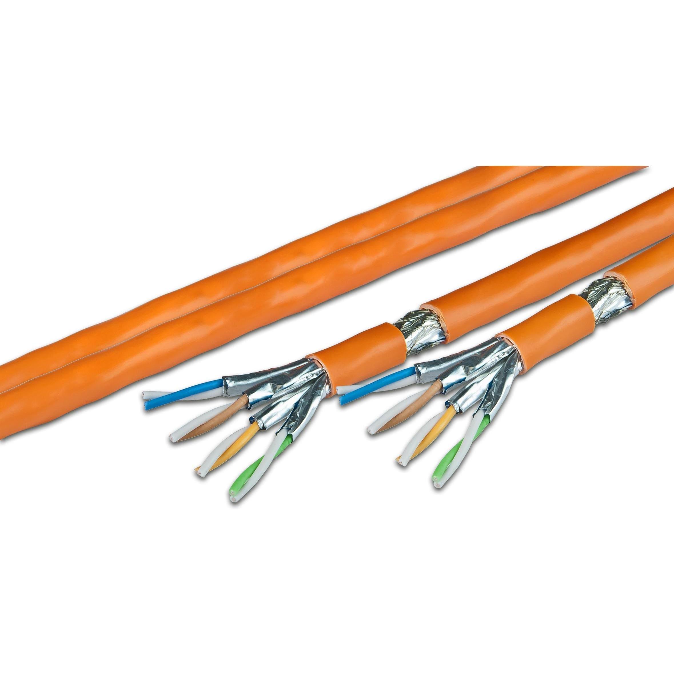 Wirewin WirewinCat.7 Rohkabel Verlegekabel, S/FTP, 1000MHz, LSOH3, Duplex, 500m Netzwerkkabel (S/FTP, CAT7, 500 m), Netz...