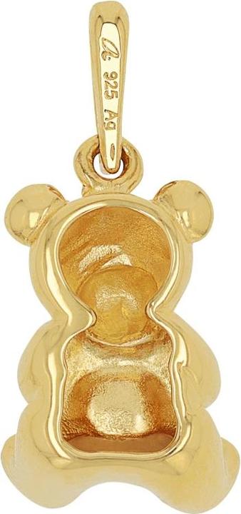 Immagine prodotto Amor Ciondolo Cupido da donna, argento 925, perla di conchiglia e orsetto (Argento 925)