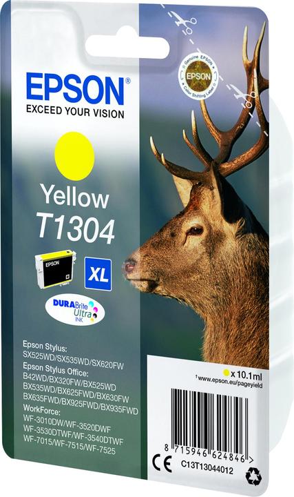 Actual product image Epson T1304 DuraBrite Ultra (Y)