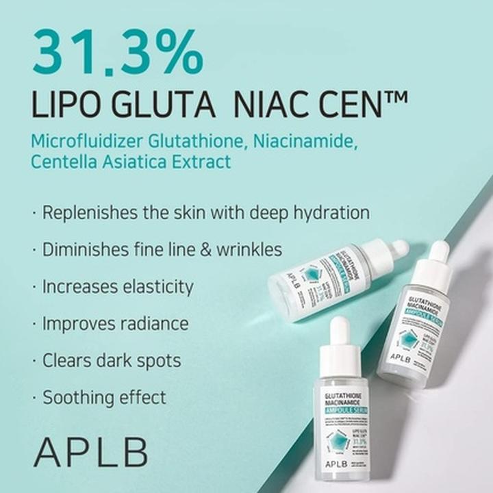 Produktbild Aplb Glutathione Niacinamide Ampoule Serum Lipo Gluta Niac 31.3% 1.35 (1.35 ml)