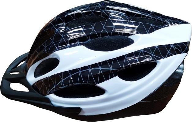 Produktbild No Name Bicycle Helmet Black-White Size L (58 - 61 cm)