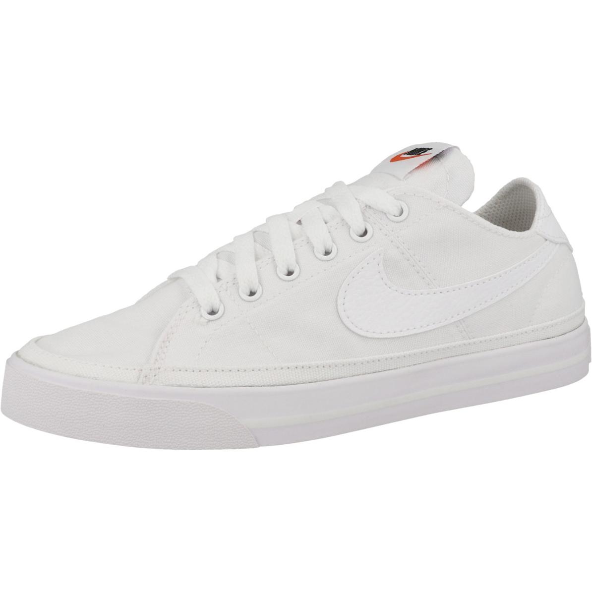 Nike, Donne, Sneaker, Tela Court Legacy - 51061, Bianco, (37.5)