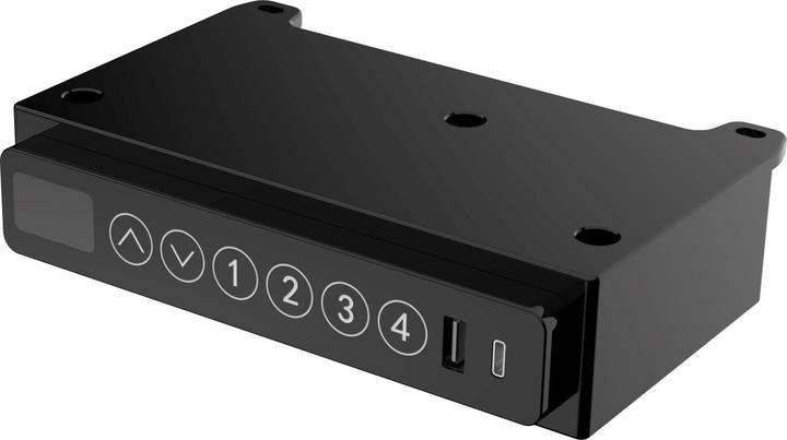Immagine prodotto Activejet Schreibtisch mit elektrischer Höhenverstellung 140x70 ET119W-C schwarz