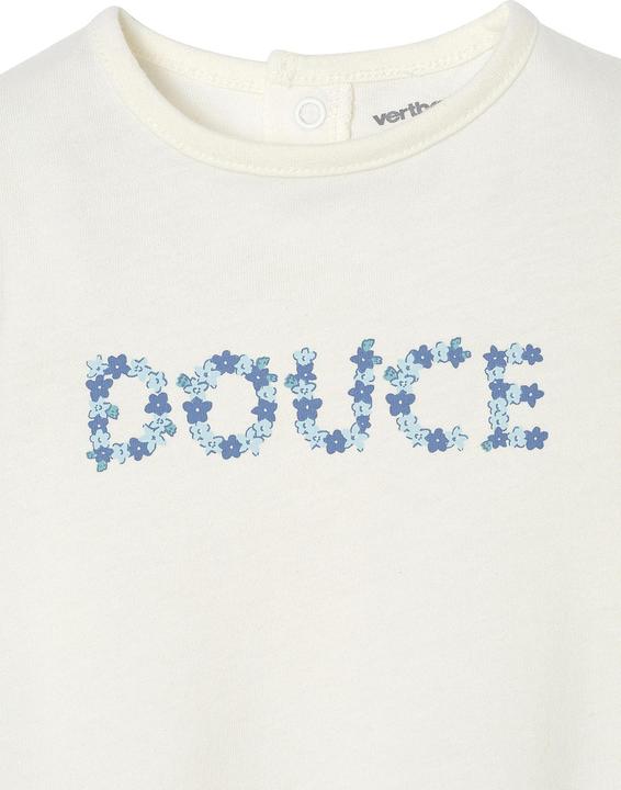 Produktbild Vertbaudet Mädchen Baby Shirt mit Schriftzug, Bio-Baumwolle (68)