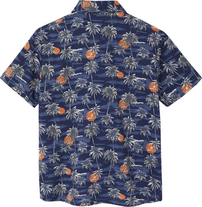 Actual product image Vertbaudet Kurzärmeliges Jungen Hemd mit Palmenprint (152)