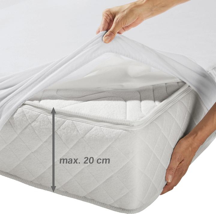 Actual product image Erwin Müller Spannbettlaken wasserdicht (90 x 190 cm, 100 x 220 cm)