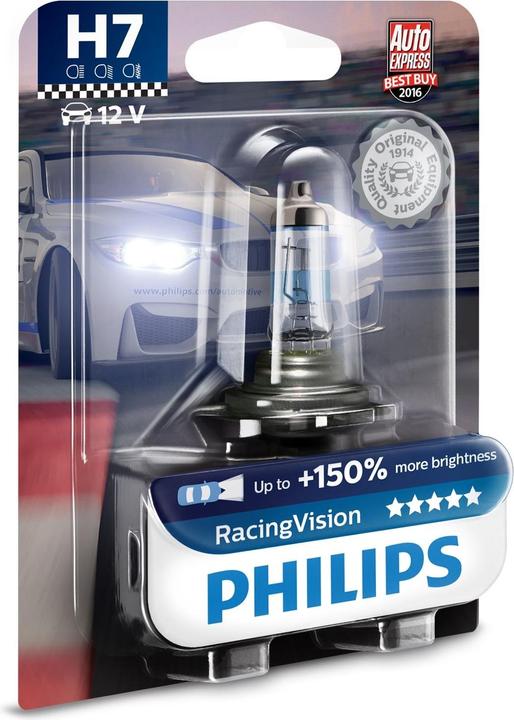 Image du produit Philips Type de lampe : H7, lot de : 1, lampe pour éclairage avant (H7)