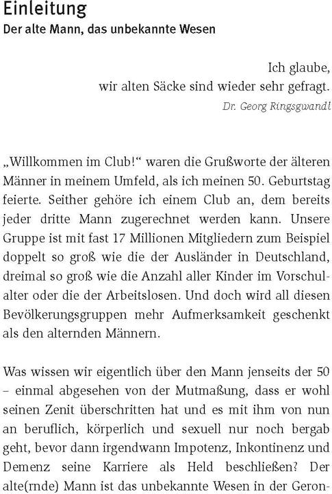 Produktbild Männer altern anders (Deutsch, Eckart Hammer, 2017)