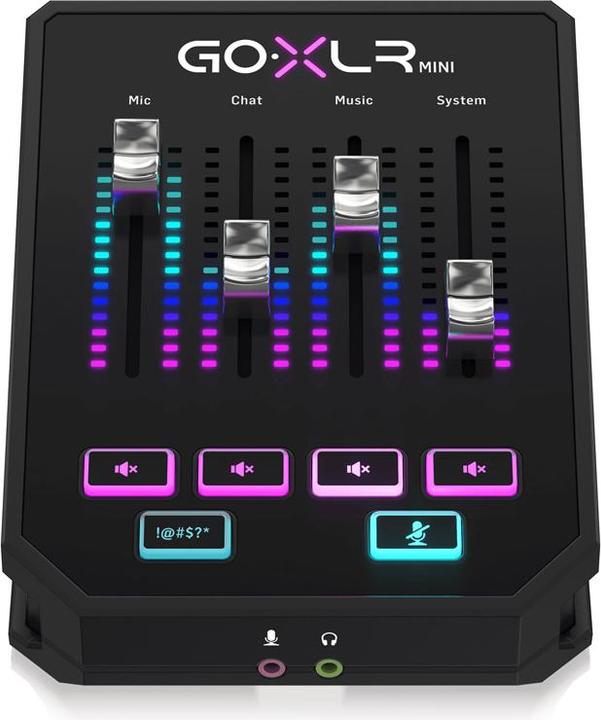 Produktbild TC Helicon GoXLR Mini, Mixer & USB Audio Interface (USB, 3.5mm Klinke)