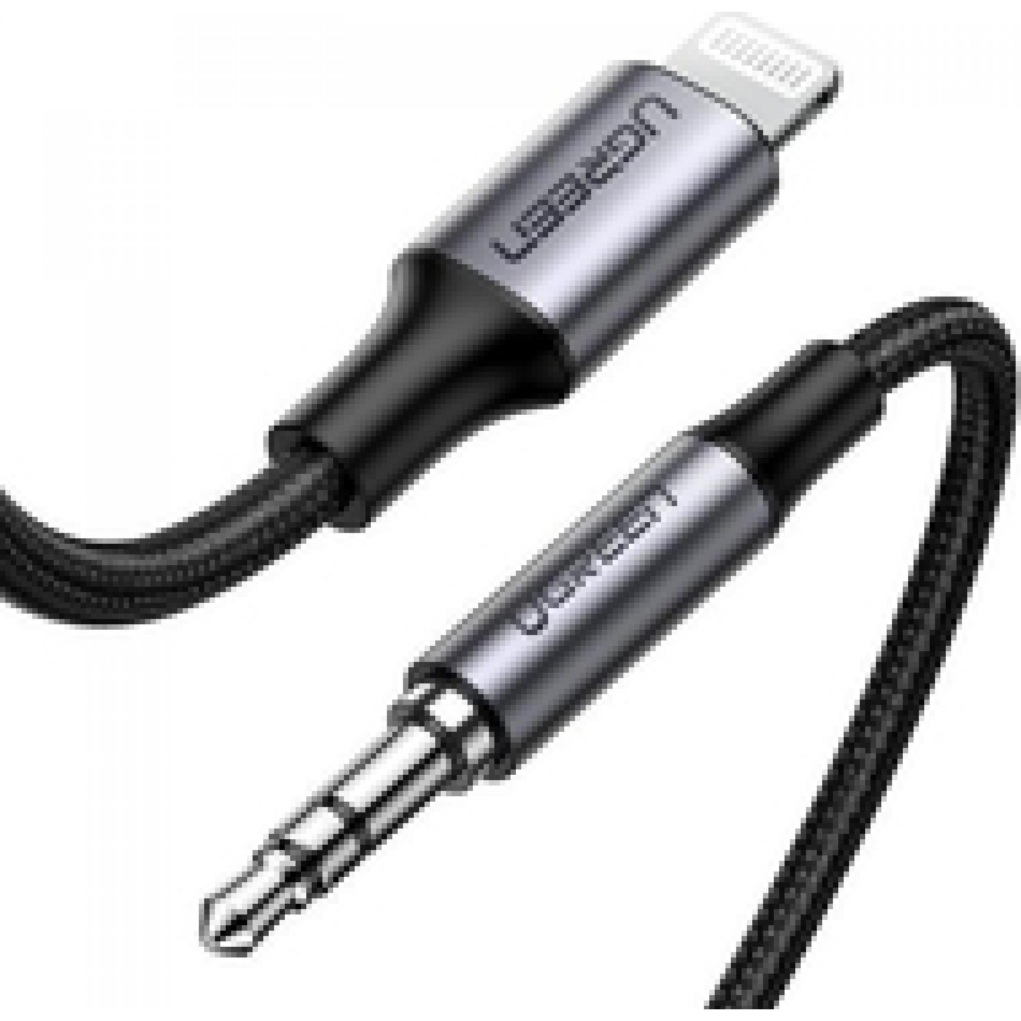Ugreen Audioadapter to 3.5mm (1 m, 3.5mm Klinke (AUX)), Audio Kabel