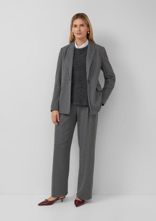 Produktbild s.Oliver Strickpullunder Pullunder aus Bouclé-Strick mit seitlichen Schmuck-Details (36)