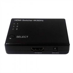 Actual product image Roline 4K HDMI Switch, 3-way