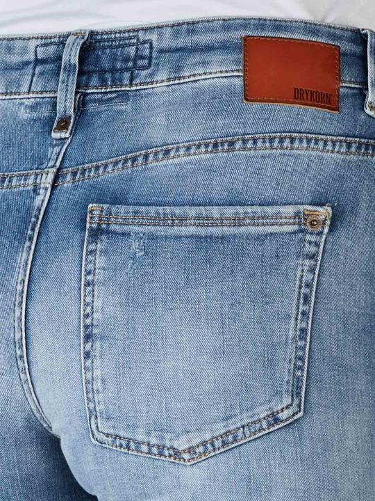 Actual product image Drykorn Low Waist Like Jeans Relaxed Carrot Fit Blue (W25/L32)