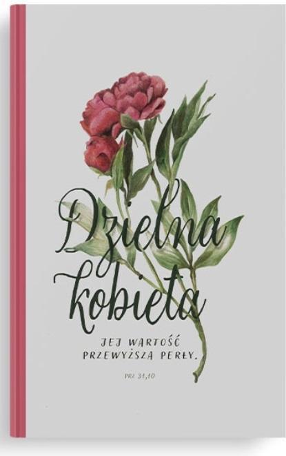 Szaron Lux-Notizbuch - Tapfere Frau - Blume