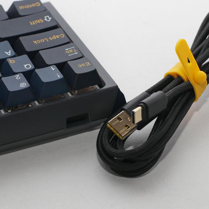 Image du produit Ducky One 3 Pro Mini Nazca Line Clavier de jeu, mécanique, 8000 Hz, Hot Swap, RGB - Cherry MX2A B (DE)