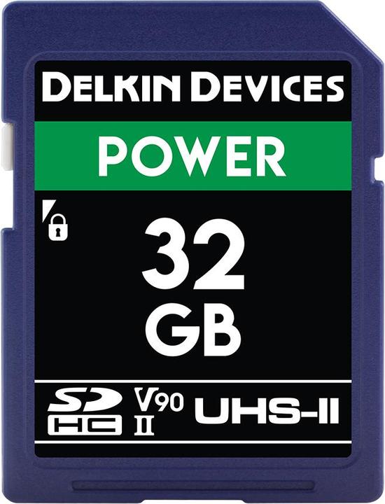 Delkin Power (32 GB, SDHC, U3, UHS-II)