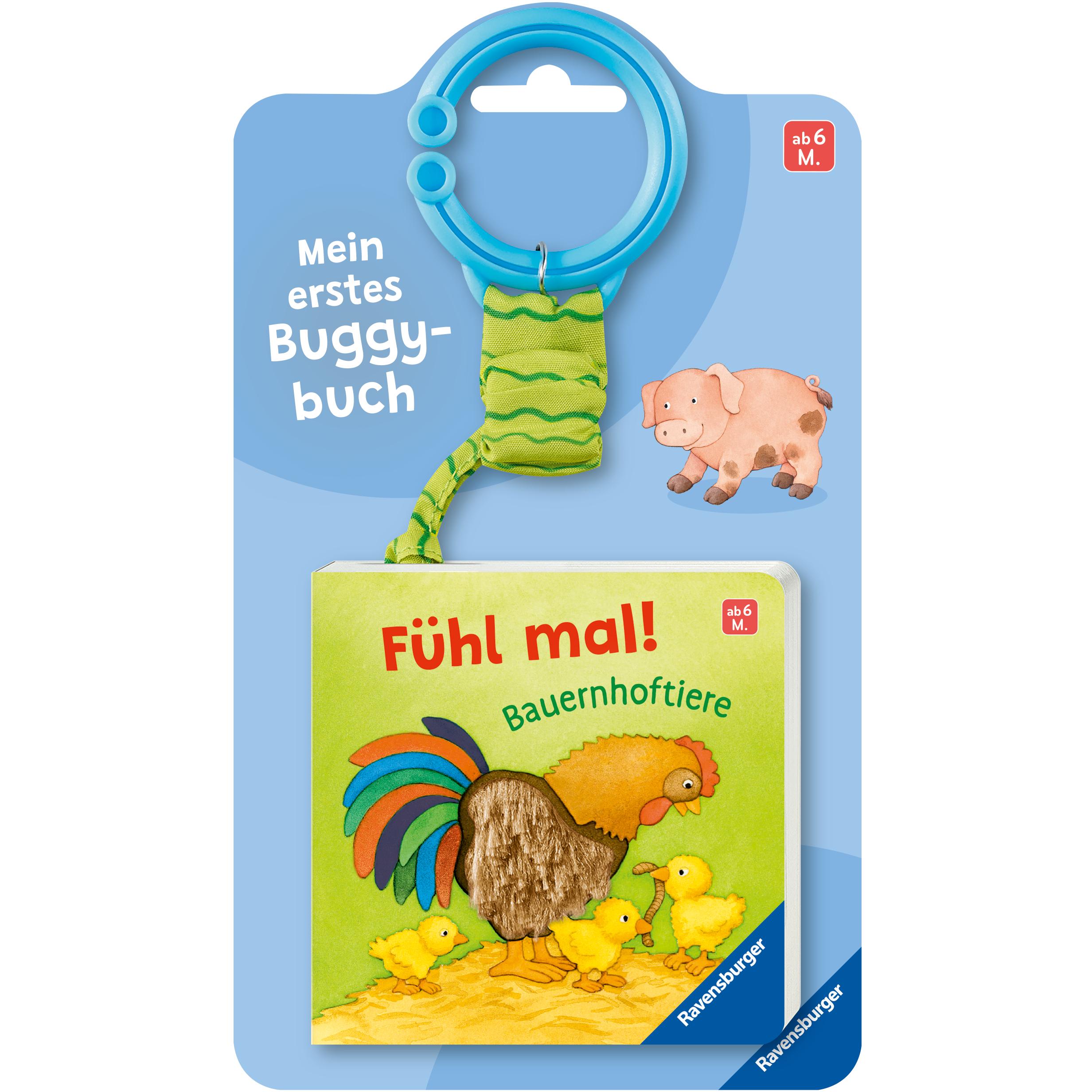 Ravensburger, Babybücher, Mein erstes Buggybuch: Fühl mal! Bauernhoftiere (Deutsch)
