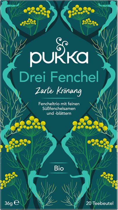 Image du produit Pukka Trois thés au fenouil (36 g)