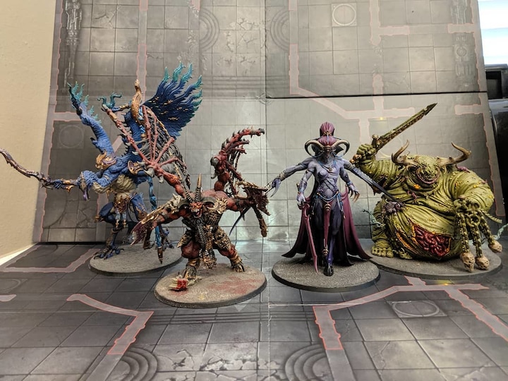 Produktbild Games Workshop Warhammer 40k & AoS - Daemons of Slaanesh Keeper of Secrets (Kunststoff)