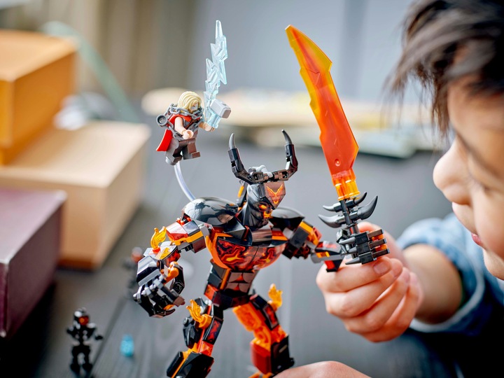 Immagine prodotto LEGO Figura di costruzione di Thor contro Surtur (76289, LEGO Marvel)